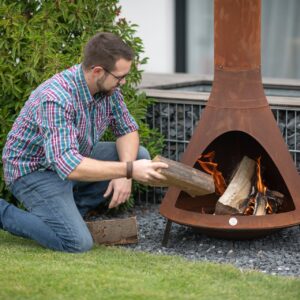 Feuerstelle inkl. Rauchablass