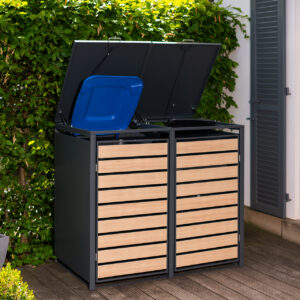 Mülltonnenbox 2-fach 240 Liter