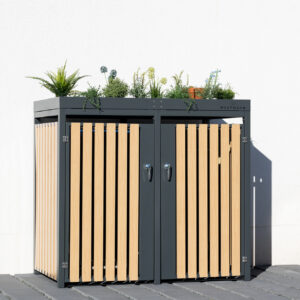 Mülltonnenbox 2-fach 240 Liter