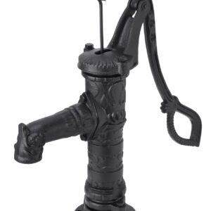 Nostalgiepumpe schwarz