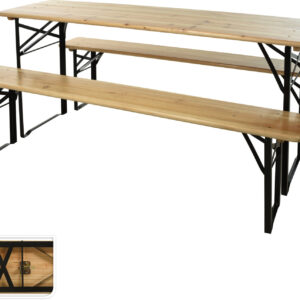 Festzeltgarnitur, 3-teilig