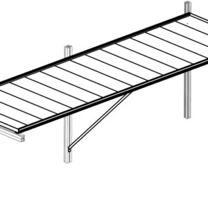 Tischgestell für Gewächshaus Dahlie
