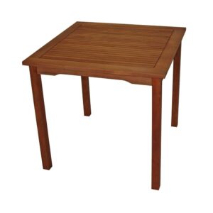 Tisch 75x75cm, Eukalyptus geölt