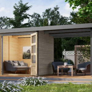 Gartenhaus Osterby D SET