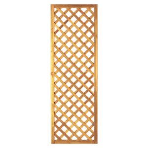 Diagonal-Rankzaun, genagelt