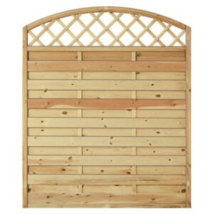 Maxi-Bogen Ranki, Lamellen geriffelt & geschraubt