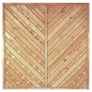 Maxi-Diagonal, Lamellen geriffelt & geschraubt