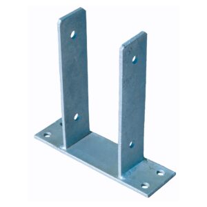 Pfostenträger zum Aufschrauben feuerverzinkt