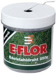 E-FLOR Edelstahldraht in Dose a 250 g 0,5 mm ca.160 m
