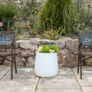 Gartenlampe Rund Camelia 40 Solar Intelligente Technik