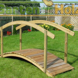 Gartenbr?cke/ Teichbr?cke Typ 240-80 mit einem Handlauf
