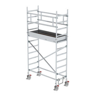 Günzburger Steigtechnik Rollgerüst 0,75 x 1,80 m Plattformhöhe 2,51 m