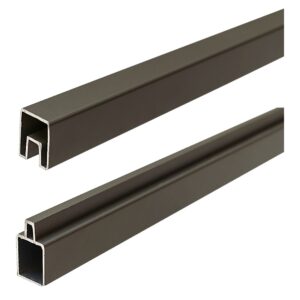 Aluminium-Abschlussleisten ANTHRAZIT