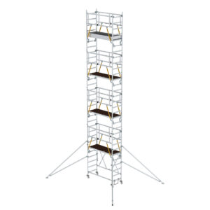 Günzburger Steigtechnik Klappgerüst SG 0,75 x 1,80 m mit Ausleger Plattformhöhe 7,96 m