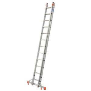Die Welt der Leiter: Vielseitigkeit und Funktionalität 9 Krause MONTO Sprossen-SchiebeLeiter - Fabilo zweitlg. 2x12 Spr.
