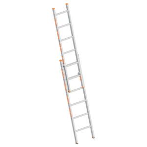 Das richtige Gewächshaus - problemlos und komfortabel 12 Layher Schiebeleiter TOPIC 6 Sprossen, Aluminiumleiter 2x6 Sprossen, zweiteilig, ausziehbar, Länge 2.95 m