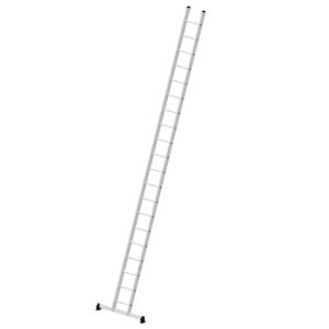 Günzburger Steigtechnik Sprossen-Anlegeleiter mit nivello®-Traverse 20 Sprossen