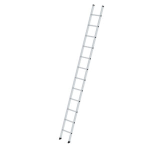 Günzburger Steigtechnik Sprossen-Anlegeleiter 350mm breit ohne Traverse 12 Sprossen