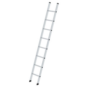 Günzburger Steigtechnik Sprossen-Anlegeleiter 350mm breit ohne Traverse 8 Sprossen