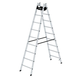 Günzburger Steigtechnik Sprossen-Stehleiter 2x9 Sprossen