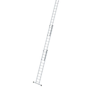 Günzburger Steigtechnik Sprossen-Schiebeleiter 3-teilig mit Standard-Traverse 3x12 Sprossen
