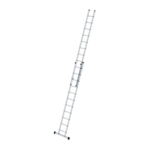 Günzburger Steigtechnik Sprossen-Schiebeleiter 2-teilig mit Standard-Traverse 2x11 Sprossen