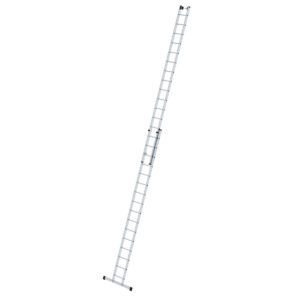 Günzburger Steigtechnik Sprossen-Schiebeleiter 2-teilig mit Standard-Traverse 2x16 Sprossen