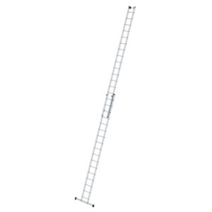 Günzburger Steigtechnik Sprossen-Schiebeleiter 2-teilig mit Standard-Traverse 2x17 Sprossen