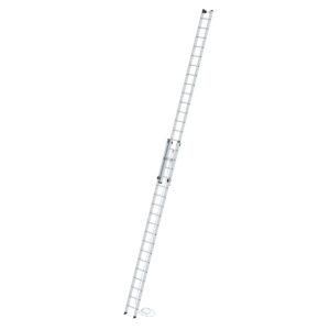 Günzburger Steigtechnik Sprossen-Seilzugleiter 2-teilig ohne Traverse 2x18 Sprossen