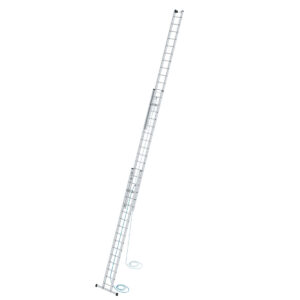 Günzburger Steigtechnik Sprossen-Seilzugleiter 3-teilig mit Standard-Traverse 3x16 Sprossen