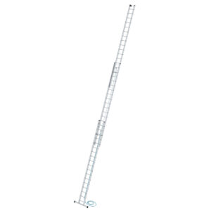 Günzburger Steigtechnik Sprossen-Seilzugleiter 3-teilig mit Standard-Traverse 3x18 Sprossen