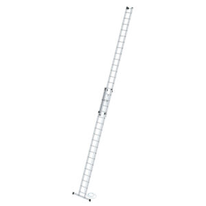 Günzburger Steigtechnik Sprossen-Seilzugleiter 2-teilig mit Standard-Traverse 2x18 Sprossen