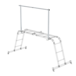 Günzburger Steigtechnik Aluminium-Geländer anklemmbar für Bestell-Nr. 031310, 031312 und 031314