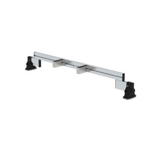 Günzburger Steigtechnik Nachrüst-Traverse mit nivello®-Leiterschuh Breite 1,2 m mit Holmhöhe 98 mm