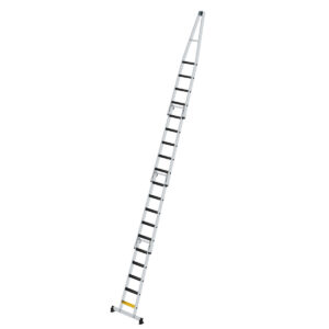 Günzburger Steigtechnik Stufen-Glasreinigerleiter-Satz mit nivello®-Traverse und clip-step R13 4-teilig