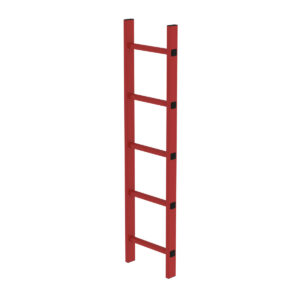 Günzburger Steigtechnik Schachtleiter GFK 300mm Lichte Weite 5 Sprossen