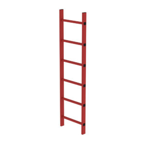 Günzburger Steigtechnik Schachtleiter GFK 400mm Lichte Weite 6 Sprossen