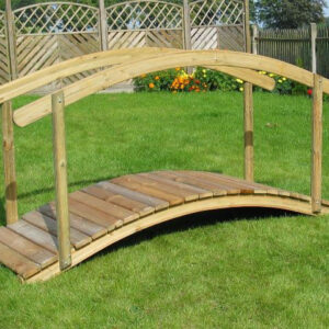Gartenbr?cke/ Teichbr?cke Typ 240-80 mit zwei Handl?ufen