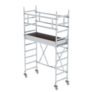 Günzburger Steigtechnik Klappgerüst 0,75 x 1,80 m Plattformhöhe 2,08 m