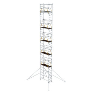 Günzburger Steigtechnik Klappgerüst SG 0,75 x 1,80 m mit Ausleger Plattformhöhe 11,04 m