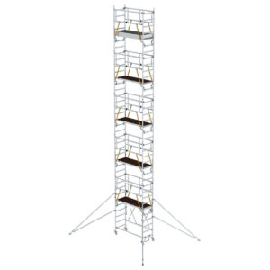 Günzburger Steigtechnik Klappgerüst SG 0,75 x 1,80 m mit Ausleger Plattformhöhe 9,89 m