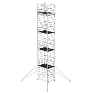 Günzburger Steigtechnik Klappgerüst SG 1,35 x 1,80 m mit Ausleger Plattformhöhe 9,08 m