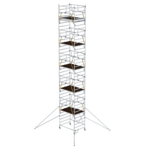 Günzburger Steigtechnik Klappgerüst SG 1,35 x 1,80 m mit Ausleger Plattformhöhe 9,89 m