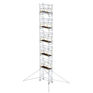 Günzburger Steigtechnik Rollgerüst SG 0,75 x 1,80 m mit Ausleger Plattformhöhe 10,35 m