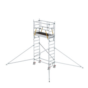 Günzburger Steigtechnik Rollgerüst SG 0,75 x 1,80 m mit Ausleger Plattformhöhe 3,07 m