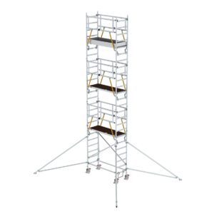 Günzburger Steigtechnik Rollgerüst SG 0,75 x 1,80 m mit Ausleger Plattformhöhe 6,43 m
