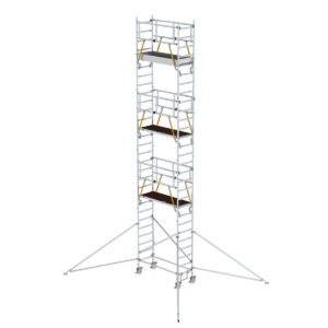 Günzburger Steigtechnik Rollgerüst SG 0,75 x 1,80 m mit Ausleger Plattformhöhe 7,55 m