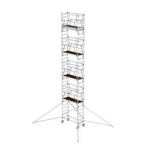 Günzburger Steigtechnik Rollgerüst SG 0,75 x 1,80 m mit Ausleger Plattformhöhe 8,39 m