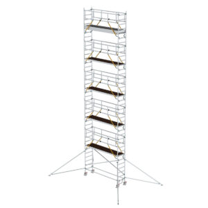Günzburger Steigtechnik Rollgerüst SG 0,75 x 3,0 m mit Ausleger Plattformhöhe 10,35 m