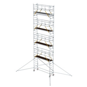 Günzburger Steigtechnik Rollgerüst SG 0,75 x 3,0 m mit Ausleger Plattformhöhe 8,39 m
